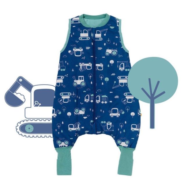 Sac de dormit cu picioruse si talpa antiderapanta Digger 70 cm + manseta 1.0 Tog BBXCJ760-10FN