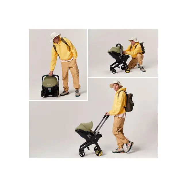 Scoica auto Doona i i-Size Desert Green 2 in 1 ERFSP350-20-042-041