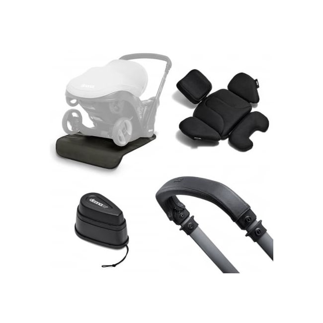 Scoica auto Doona i i-Size Nitro Black 2 in 1 ERFSP350-20-033-041