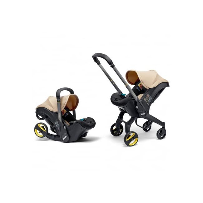 Scoica auto Doona i i-Size Sahara Sand 2 in 1 ERFSP350-20-043-041