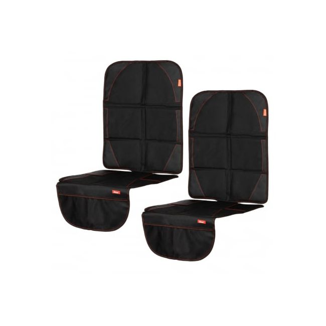 Set 2 protectii bancheta Diono Ultra Mat Black ERFD40243