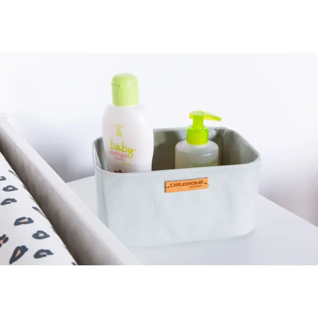 Set 3 cosuri depozitare Childhome 21x14x10 cm 14x10x10 cm Gri ERFCH-CHHBCHTLG