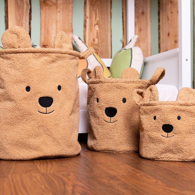 Set 3 cosuri depozitare Childhome Teddy ERFCH-CCBTBSET