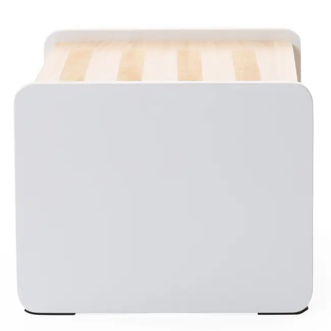 Treapta inaltator Childhome 35x23x18 cm Lemn Natural Alb ERFCH-CHWSNW