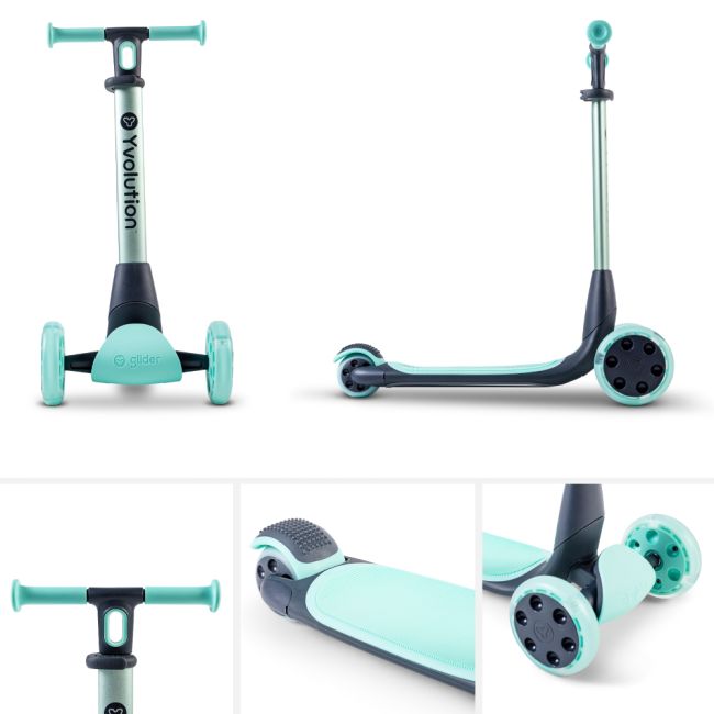 Trotineta Yvolution Y Glider Nua Green ERFYV-101263