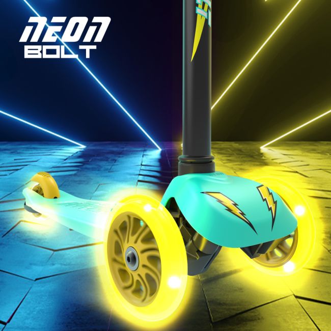 Trotineta cu 3 roti Neon Bolt Green ERFYV-NS14G4