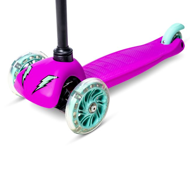 Trotineta cu 3 roti Neon Bolt Pink ERFYV-NS14P4