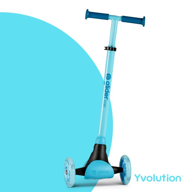 Trotineta cu 3 roti Yvolution Y Glider Kiwi Blue ERFYV-101257