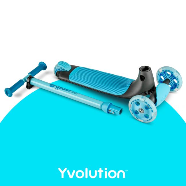 Trotineta cu 3 roti Yvolution Y Glider Kiwi Blue ERFYV-101257