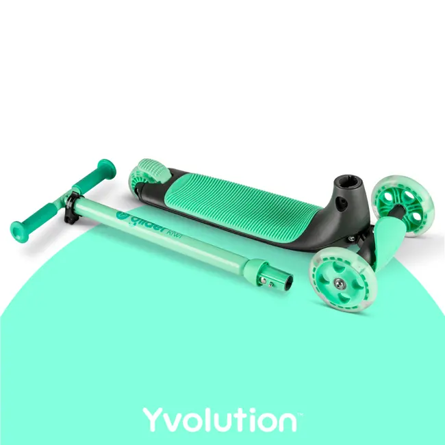 Trotineta cu 3 roti Yvolution Y Glider Kiwi Green ERFYV-101259