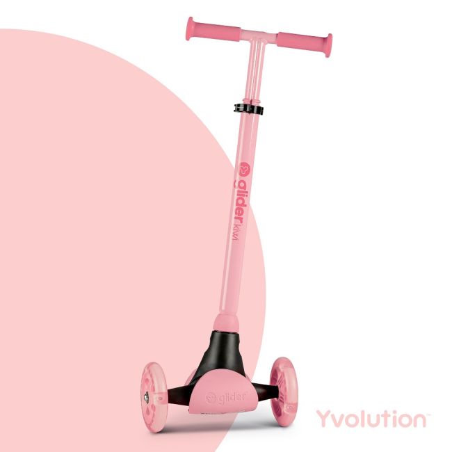 Trotineta cu 3 roti Yvolution Y Glider Kiwi Pink ERFYV-101260