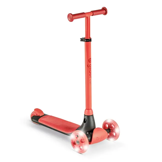 Trotineta cu 3 roti Yvolution Y Glider Kiwi Red ERFYV-101258