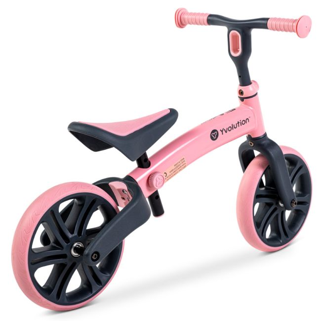 Bicicleta echilibru Yvolution Y Velo Junior Pink ERFYV-YT16P2