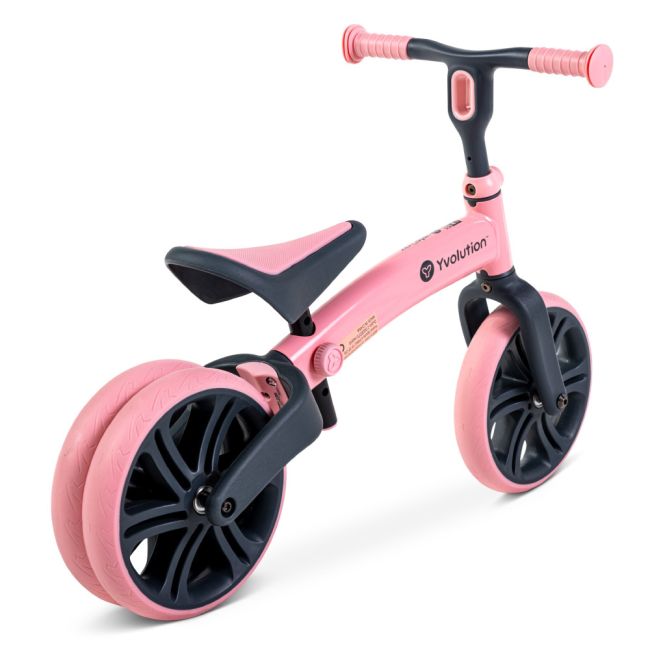 Bicicleta echilibru Yvolution Y Velo Junior Pink ERFYV-YT16P2