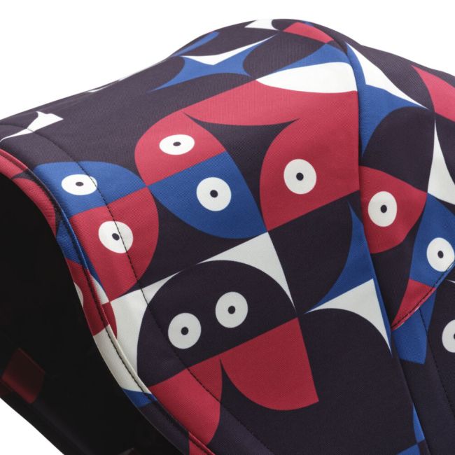 Capotina carucior Bugaboo Bee 6 Animal Explorer Red Blue ERFBGS002873010