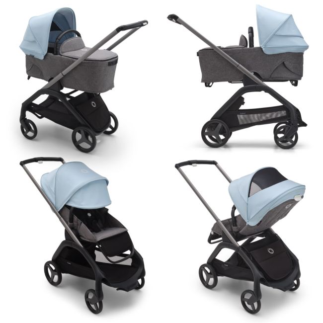 Capotina carucior Bugaboo Dragonfly Skyline Blue ERFBG100048024