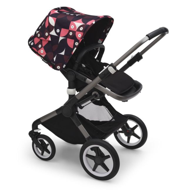 Capotina carucior Bugaboo Fox 3 Lynx Animal Explorer Pink Red ERFBGS003113012