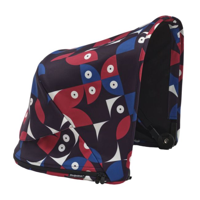 Capotina carucior Bugaboo Fox 3 Lynx Animal Explorer Red Blue ERFBGS003113010
