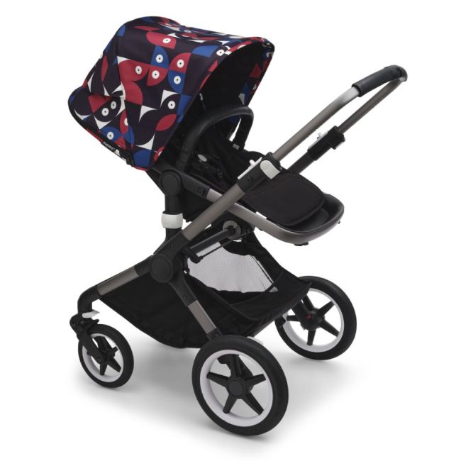 Capotina carucior Bugaboo Fox 3 Lynx Animal Explorer Red Blue ERFBGS003113010