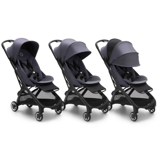 Carucior Bugaboo Butterfly Black Stormy Blue ERFBG100025006