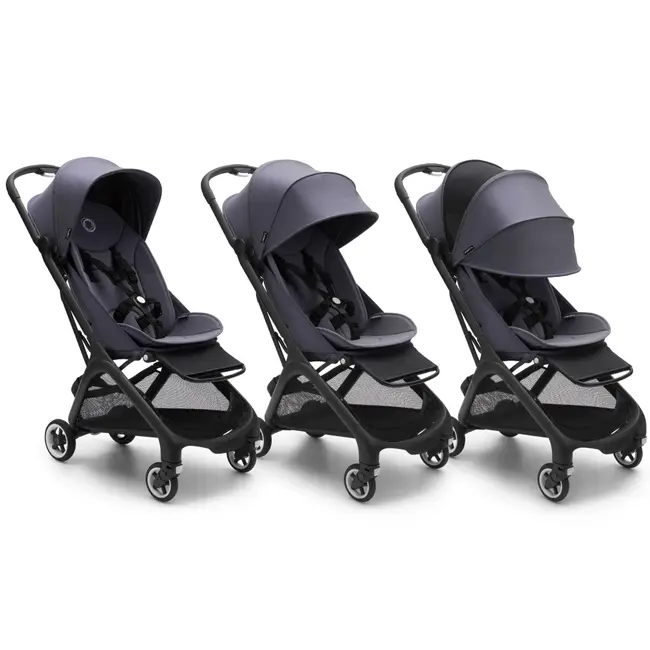 Carucior Bugaboo Butterfly Black Stormy Blue ERFBG100025006