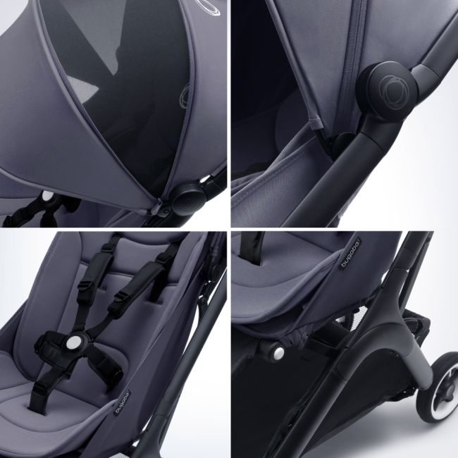 Carucior Bugaboo Butterfly Black Stormy Blue ERFBG100025006