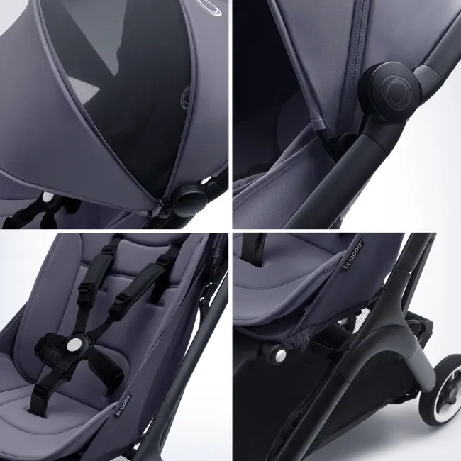 Carucior Bugaboo Butterfly Black Stormy Blue ERFBG100025006