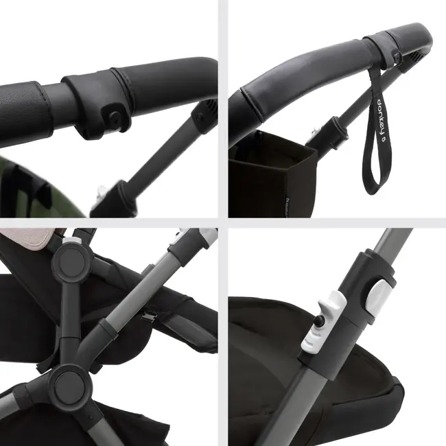 Carucior Bugaboo Donkey 5 Mono Classic Graphite Dark Navy ERFBG100000028