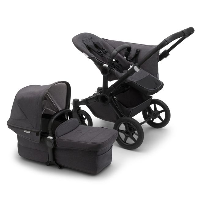 Carucior Bugaboo Donkey 5 Mono Mineral Black Washed Black ERFBG100000030
