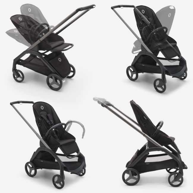 Carucior Bugaboo Dragonfly Black Desert Taupe ERFBG100176075
