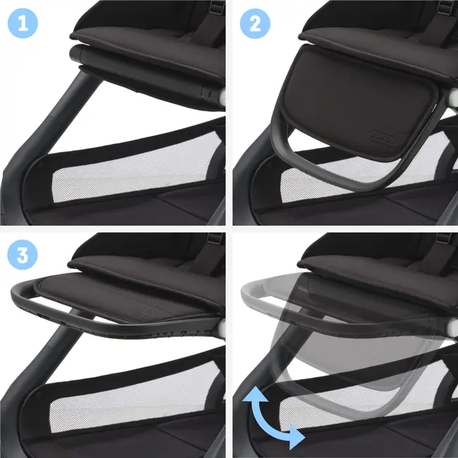 Carucior Bugaboo Dragonfly Black Desert Taupe ERFBG100176075