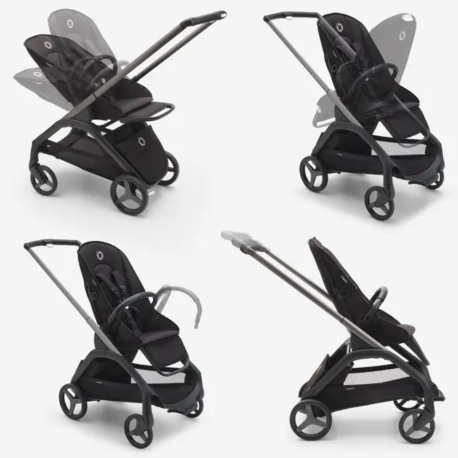 Carucior Bugaboo Dragonfly Black Forest Green ERFBG100176026