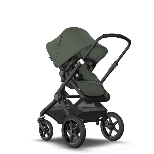 Carucior Bugaboo Fox 3 Black Forest Green 2 in 1 ERFBG2306010005