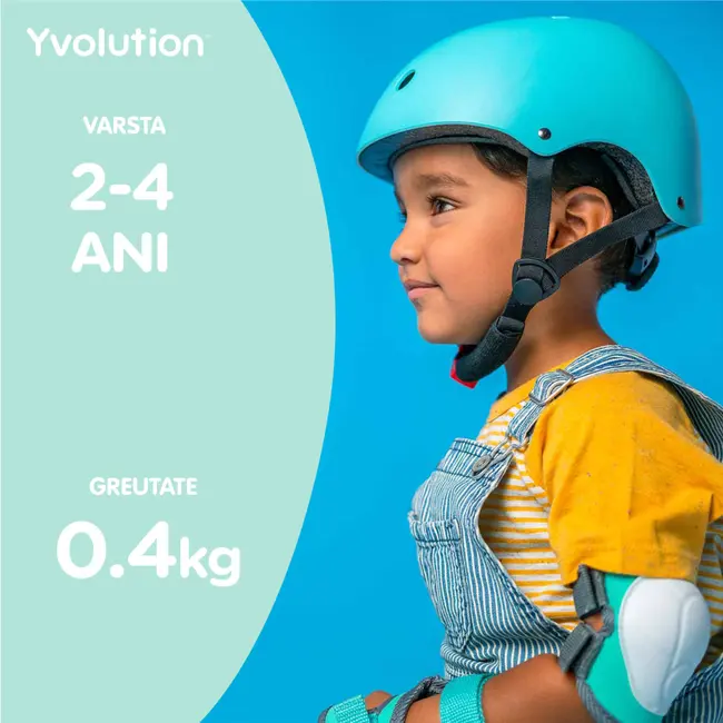 Casca protectie Yvolution 44-52 cm Green ERFYV-YA21G9