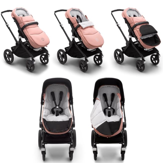Husa de picioare universala carucior Bugaboo Evening Pink ERFBG2306010074