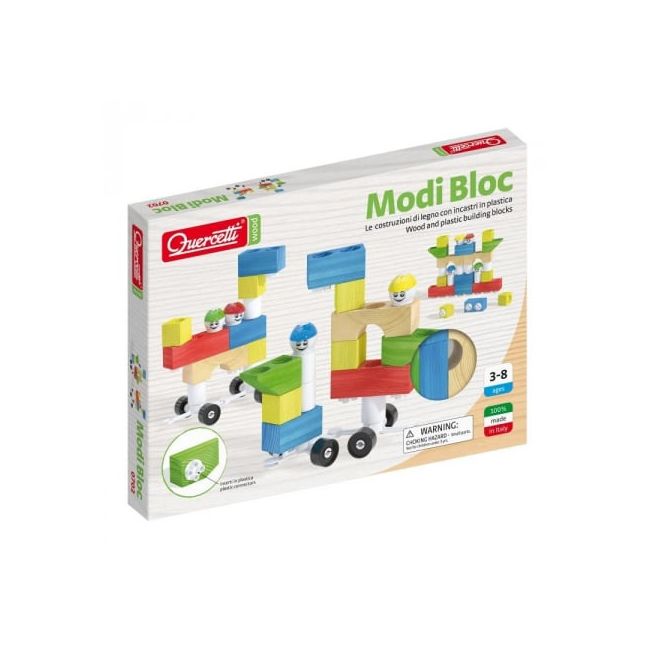 Joc constructie Quercetti Modi Bloc 30 piese ERFQ00702