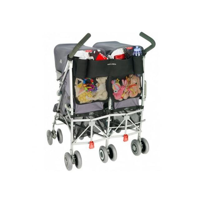 Organizer universal carucior gemeni Maclaren Charcoal ERFAOX14052