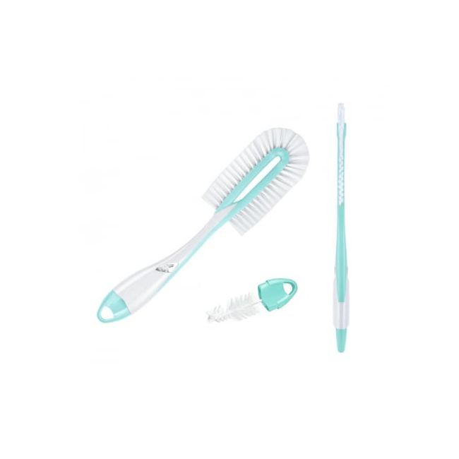 Perie Nuk Twist 2 in 1 pentru biberoane si tetine ERFMAR-N21504