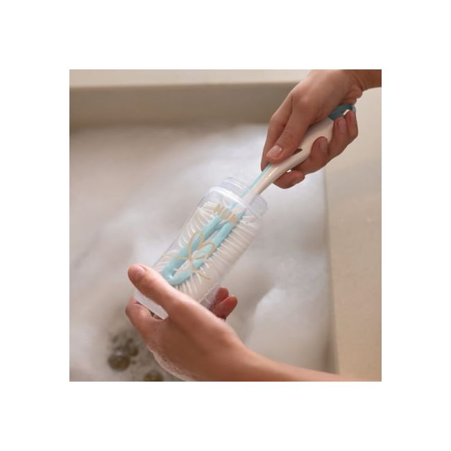 Perie Nuk Twist 2 in 1 pentru biberoane si tetine ERFMAR-N21504