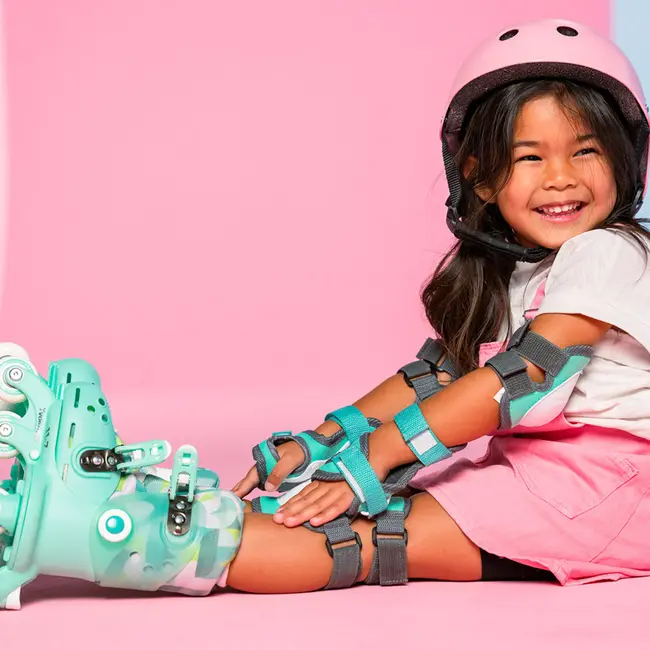 Set 6 protectii sport Yvolution 3-5 ani Green ERFYV-YA23G0