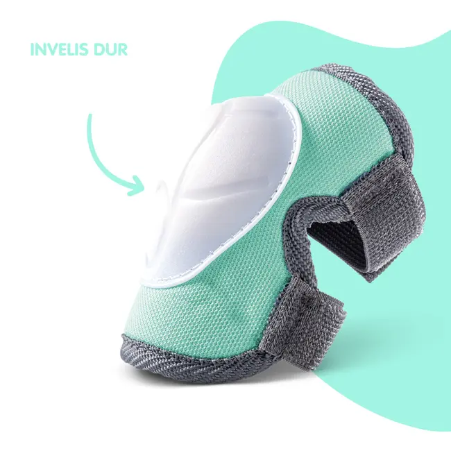 Set 6 protectii sport Yvolution 3-5 ani Green ERFYV-YA23G0