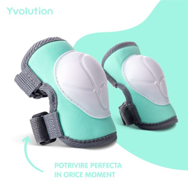 Set 6 protectii sport Yvolution 3-5 ani Green ERFYV-YA23G0