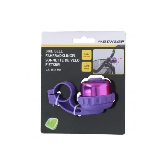 Sonerie bicicleta Dunlop 48 mm Mov ERFDUN05312-MV