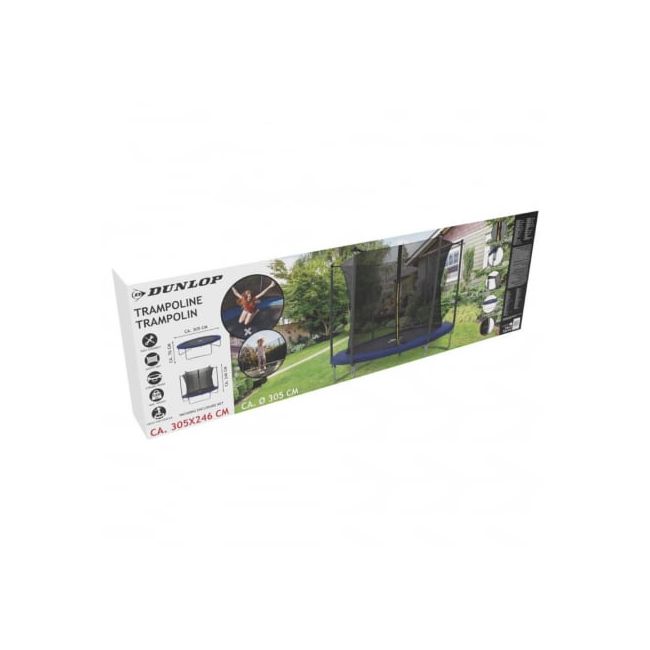 Trambulina cu plasa de siguranta Dunlop 305x76 cm ERFDUN19347