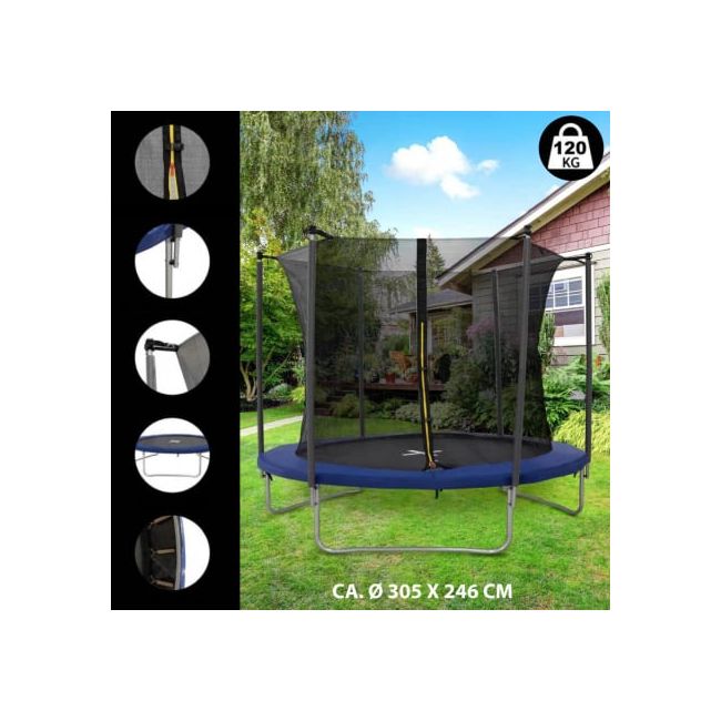 Trambulina cu plasa de siguranta Dunlop 305x76 cm ERFDUN19347