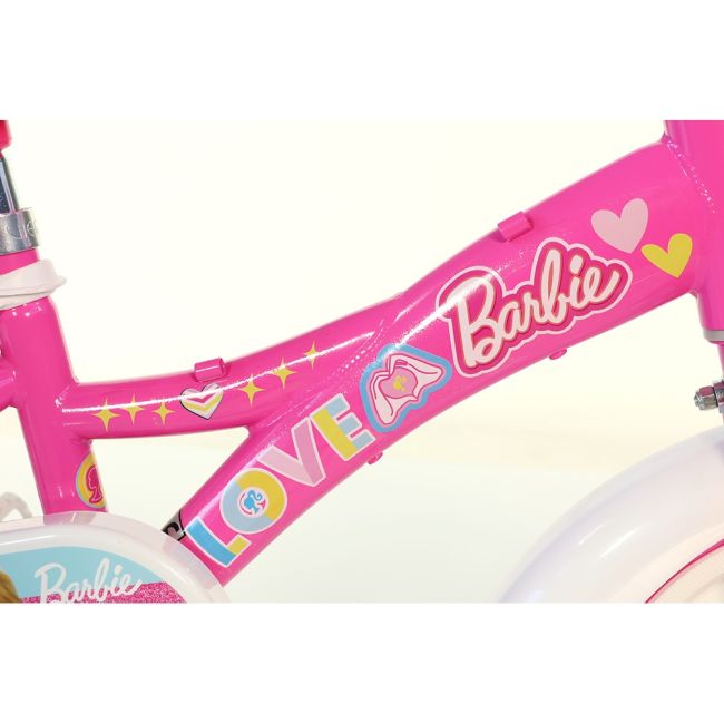 Bicicleta copii dino bikes 12' barbie hubdb-612gl-02ba