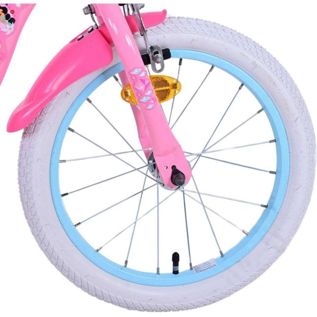Bicicleta pentru copii - Disney Princess- Fete - 16 inch - Roz - Doua frane de mana Volare VLR21581-SAFW BBJVLR21581-SAFW_Roz