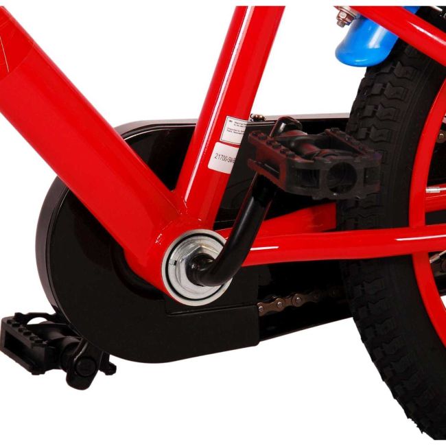 Bicicleta pentru copii - Ultimate Spider-Man - Baieti - 16 inch - Albastru-Rosu - Doua frane de mana Volare VLR21638-SAFW BBJVLR21638-SAFW_Albastru/Rosu