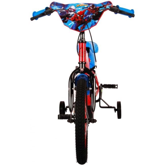 Bicicleta pentru copii - Ultimate Spider-Man - Baieti - 16 inch - Albastru-Rosu - Doua frane de mana Volare VLR21638-SAFW BBJVLR21638-SAFW_Albastru/Rosu