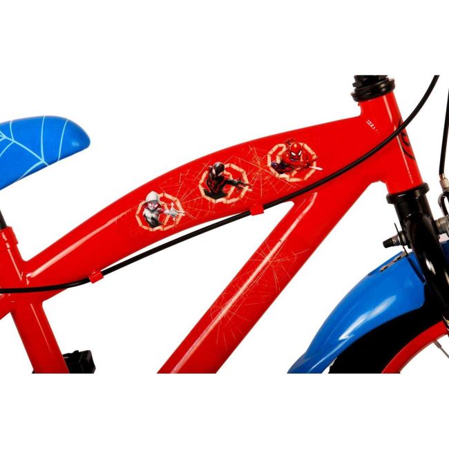 Bicicleta pentru copii - Ultimate Spider-Man - Baieti - 16 inch - Albastru-Rosu - Doua frane de mana Volare VLR21638-SAFW BBJVLR21638-SAFW_Albastru/Rosu